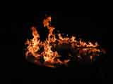 flames dance