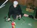Scott sets up his tests